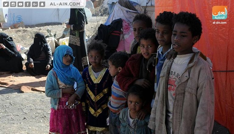 النازحون في المخيم