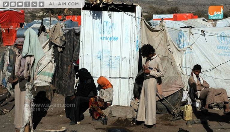 النازحون في المخيم