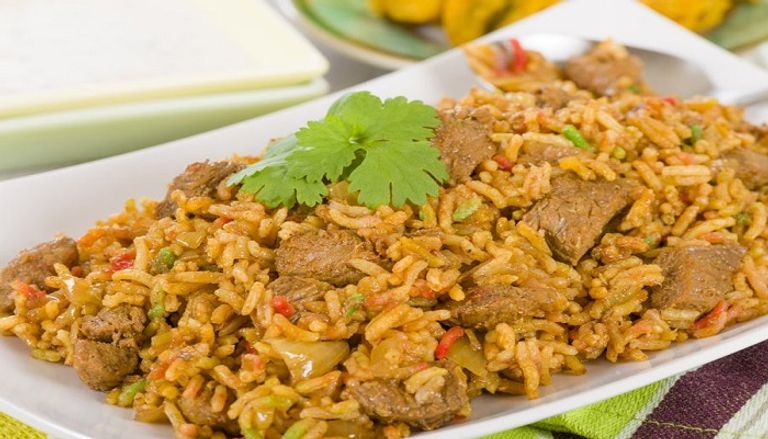 طريقة الأرز البخاري بالسبع بهارات توابل الـ7 بهارات