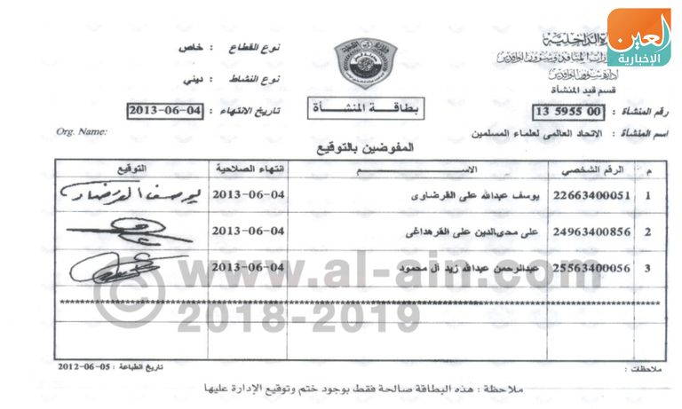 يوسف القرضاوي مفتي الإرهاب