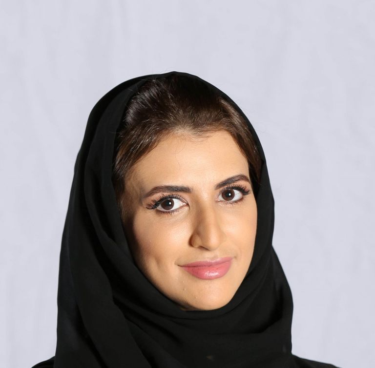 سارة أحمد الجرمن مدير القنوات العامة في مؤسسة دبي للإعلام 