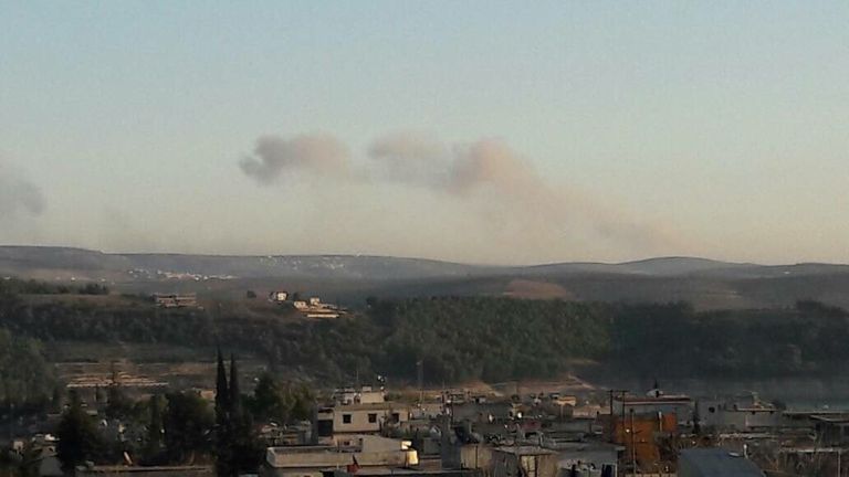 منطقة عفرين يسيطر عليها الأكراد صور للقصف التركي على عفرين السورية