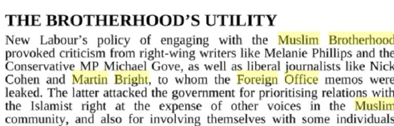 العلاقة التاريخية بين بريطانيا والإخوان