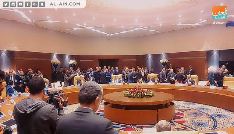 الاجتماع الحالي هو الثاني الذي تحتضنه الجزائر جانب من اجتماع دول مجموعة 5+5 بالجزائر