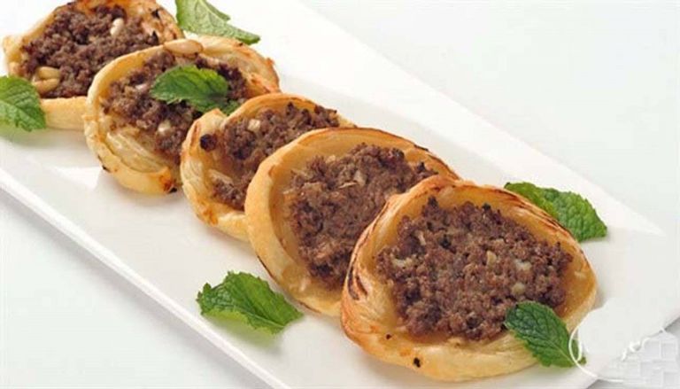 عش البلبل باللحم المفروم طريقة عمل حلوى عش البلبل