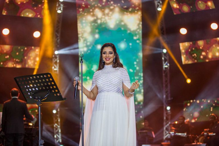 تكريم الفنانة بلقيس في الشارقة