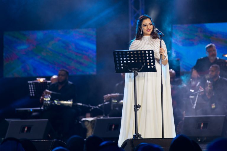 تكريم الفنانة بلقيس في الشارقة