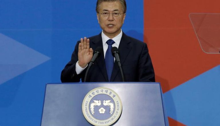 الرئيس الكوري الجنوبي مون جيه-إن - رويترز