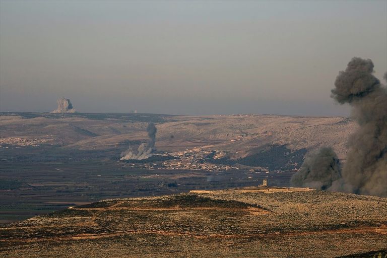 دبابات تركية على الحدود السورية التركية