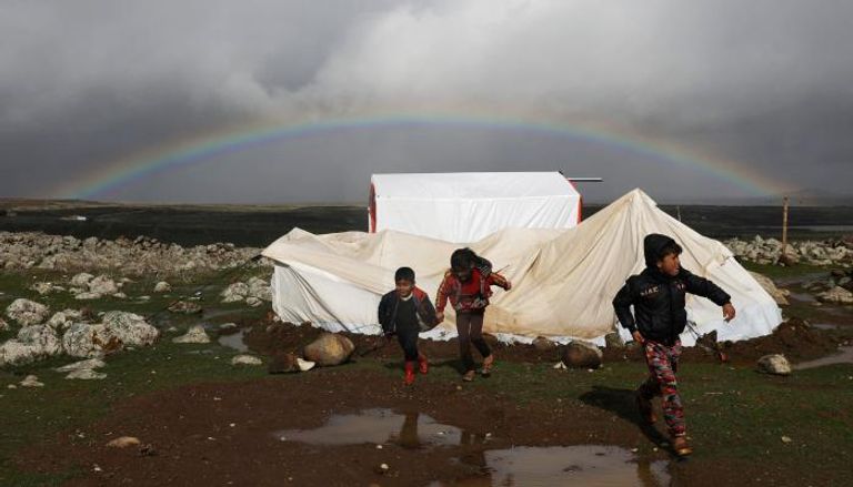 مخيمات القنيطرة بسوريا
