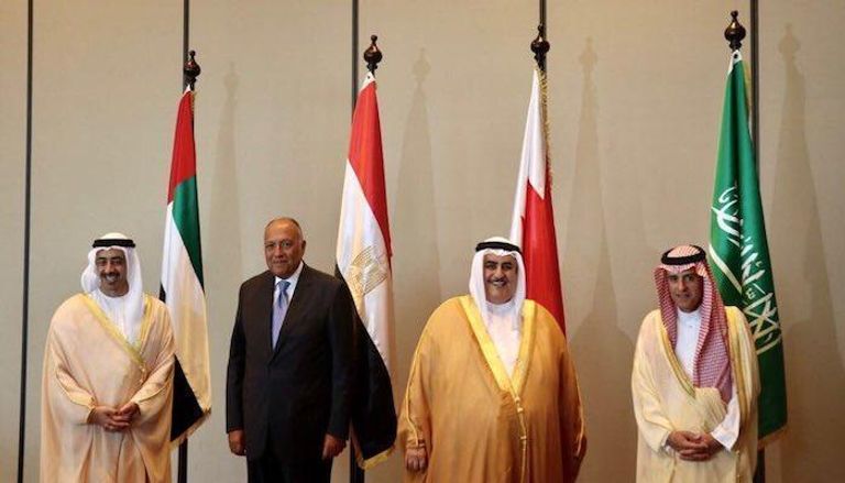 وزراء خارجية الدول العربية الداعية لمكافحة الإرهاب - أرشيفية