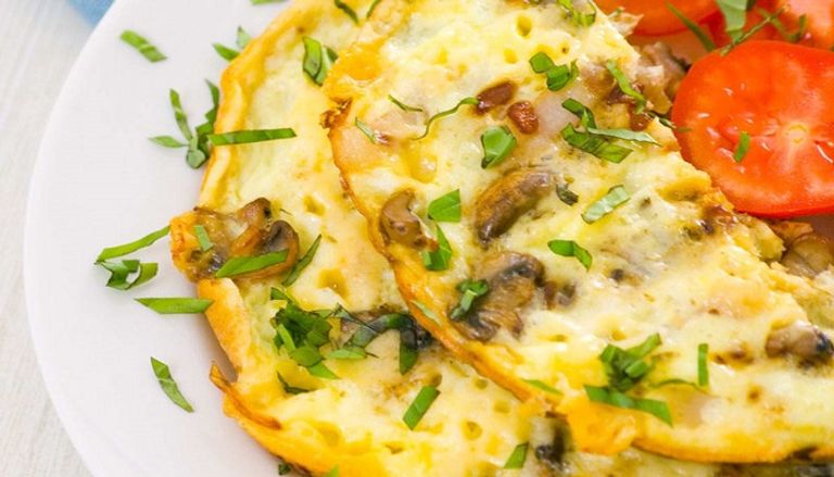 البيض الأومليت على الطريقة الإسبانية