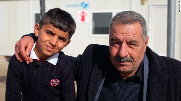 الطفل العراقي أيهم آزاد