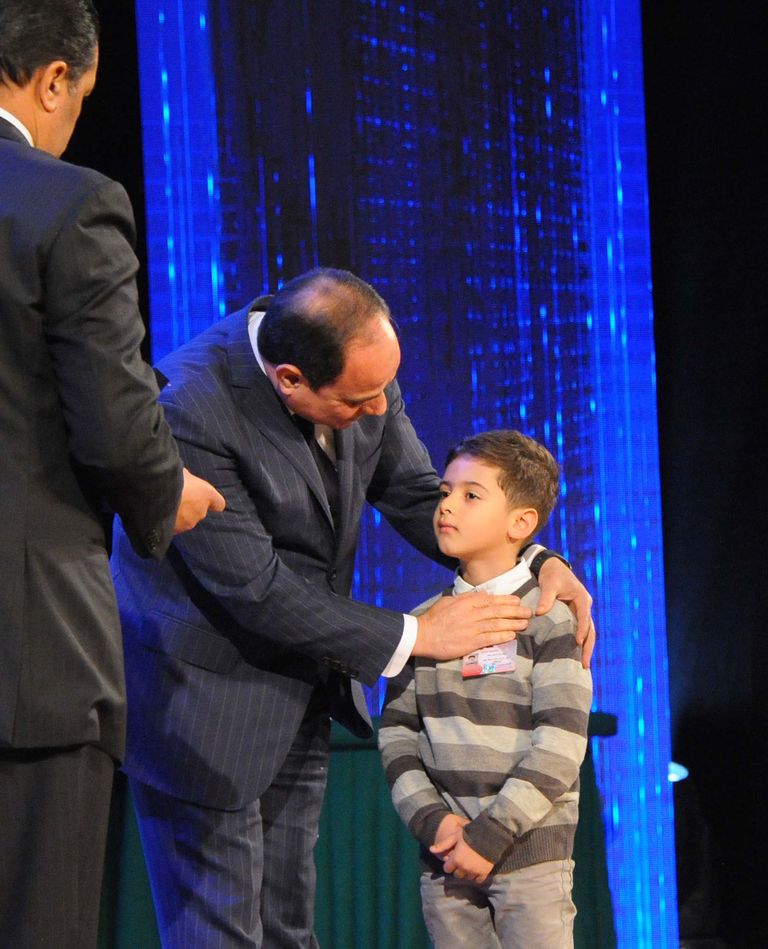  السيسي يلقي كلمته بمناسبة عيد الشرطة