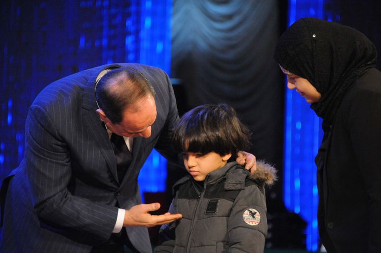  السيسي يلقي كلمته بمناسبة عيد الشرطة