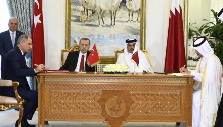 قطر الدولة الوحيدة التي لا تجرؤ على معارضة النظام التركي