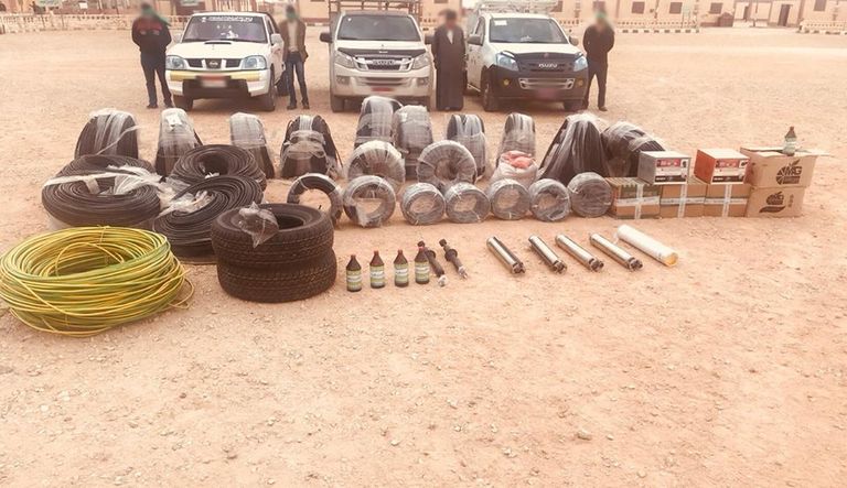 مضبوطات خلال  العملية