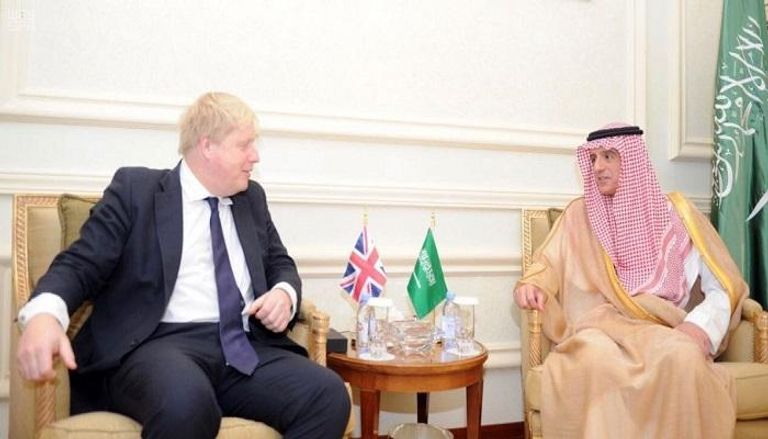 وزير الخارجية السعودي عادل الجبير يلتقي وزير خارجية المملكة المتحدة