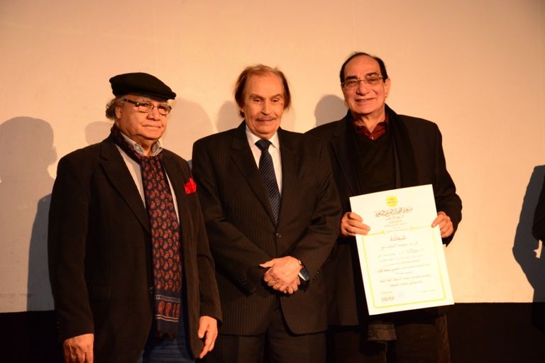 عزت العلايلي ضيف شرف المهرجان افتتاح مهرجان جمعية الفيلم المصري