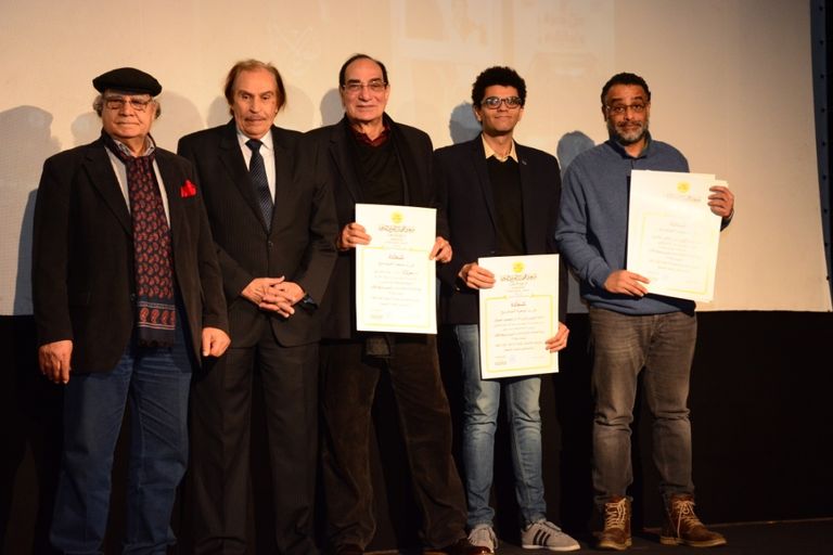 مخرجو أفلام المسابقة وشهادات تكريم افتتاح مهرجان جمعية الفيلم المصري