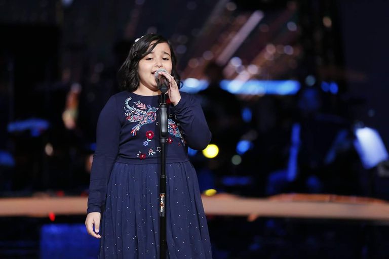 أشرقت أحمد من مصر ذا فويس كيدز إلى العروض المباشرة