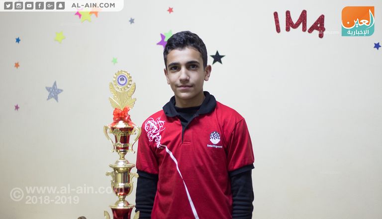 عبدالرحمن حسين في مركز التدريب