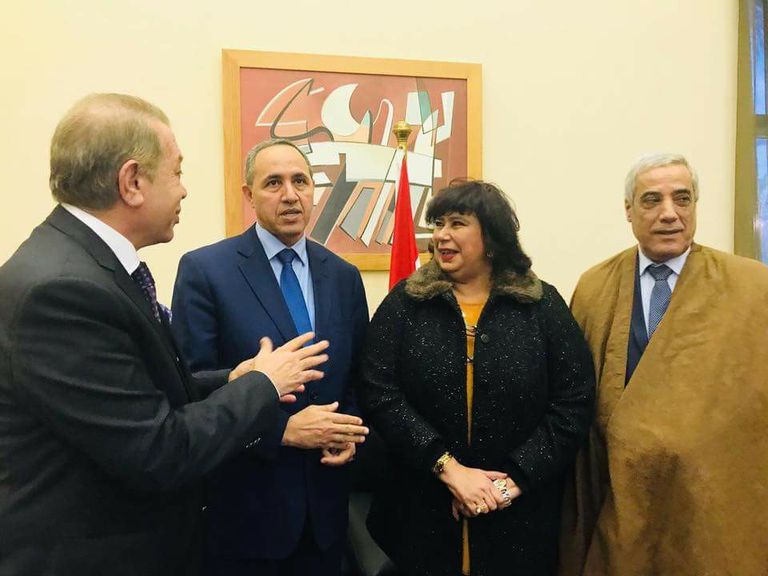 جناح الجزائر في معرض القاهرة الدولي للكتاب