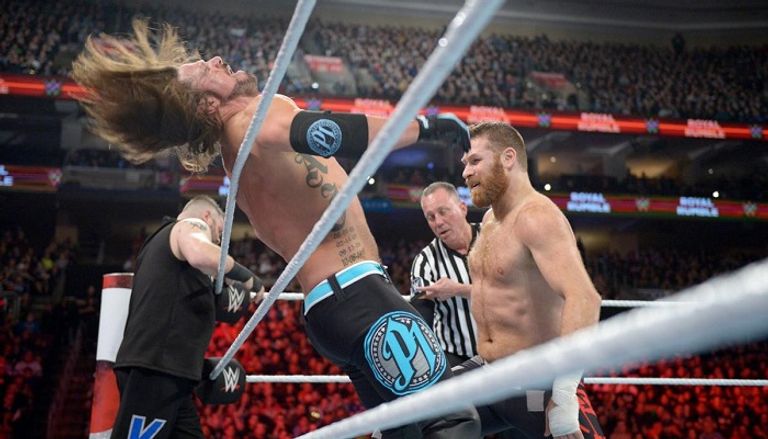إيه جيه ستايلز بعد احتفاظه ببطولة WWE