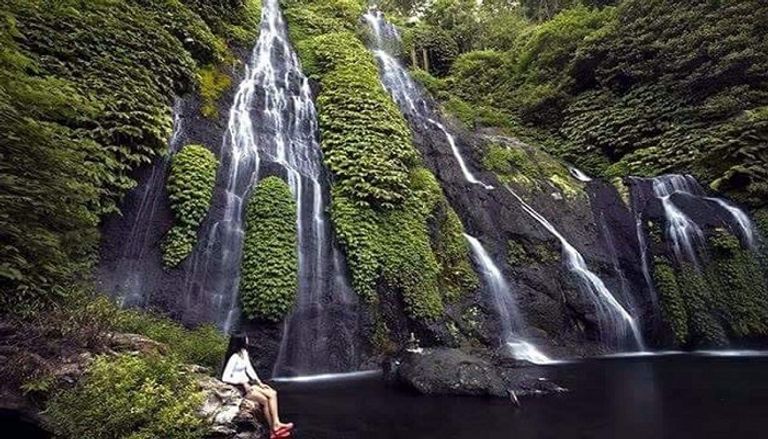 شلال شامبوهان Campuhan Twin Waterfall السياحة في بالي