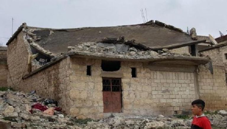 قصف تركي على عفرين السورية- أرشيفية