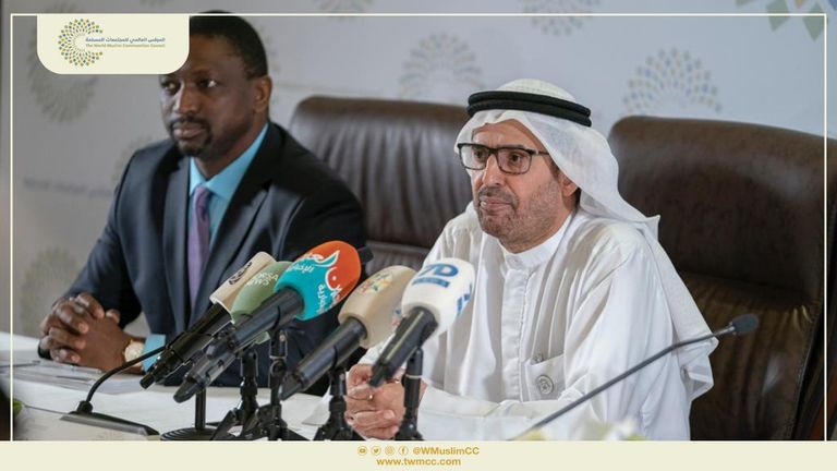 جانب من فعاليات اجتماع المجلس العالمي للمجتمعات المسلمة