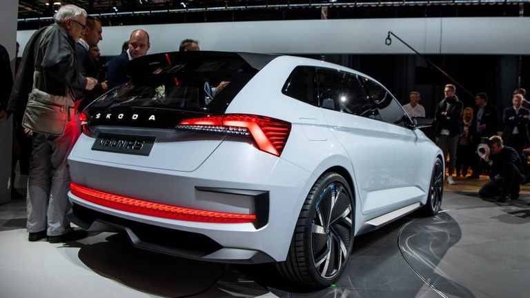 سكودا RS الكهربائية