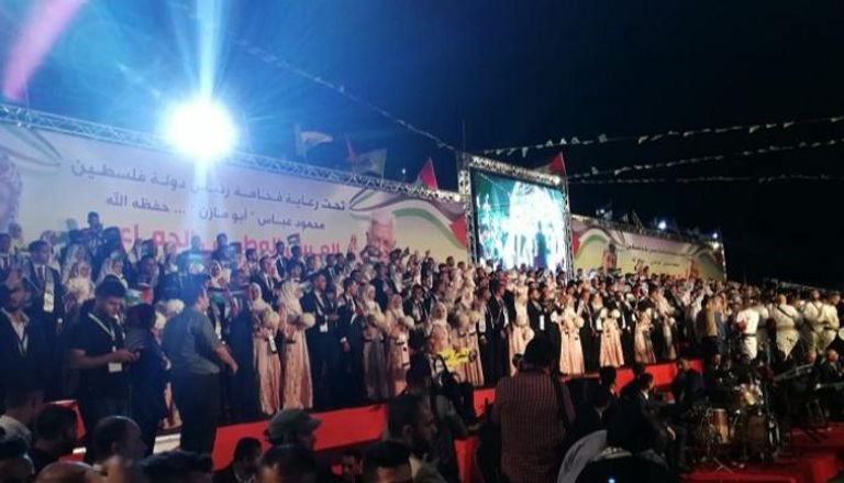 180 عروسا في حفل الزفاف الجماعي في غزة