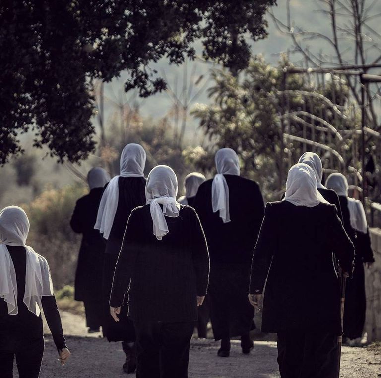 ملصق الفيلم السوري "أمينة" - صورة أرشيفية