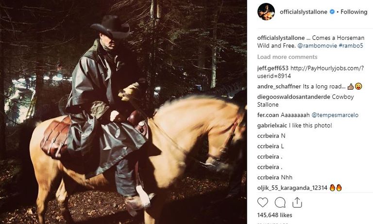 سيلفستر ستالون في رامبو 5