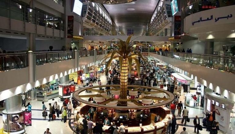 نمو حركة نقل المسافرين عبر مطار دبي 1.7% 
