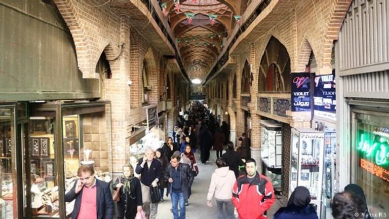 إحدى الأسواق في إيران - أرشيفية
