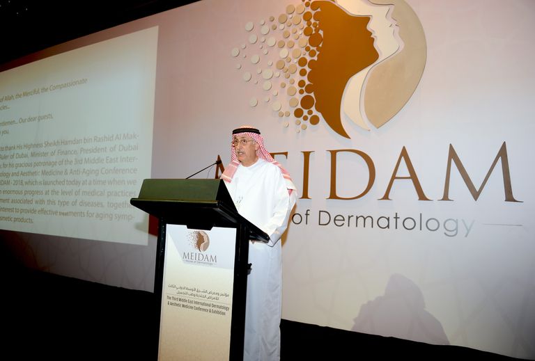 انطلاق مؤتمر الشرق الأوسط الدولي للأمراض الجلدية وجراحات التجميل بدبي