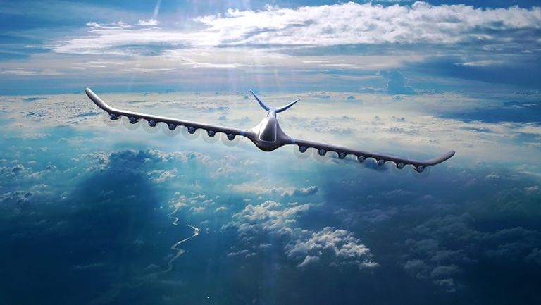 طائرة ركاب تعمل بالطاقة الهيدروجينية-الكهربائية