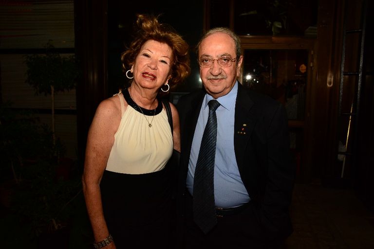 منال سلامة والمخرج عادل أديب ومحسن منصور