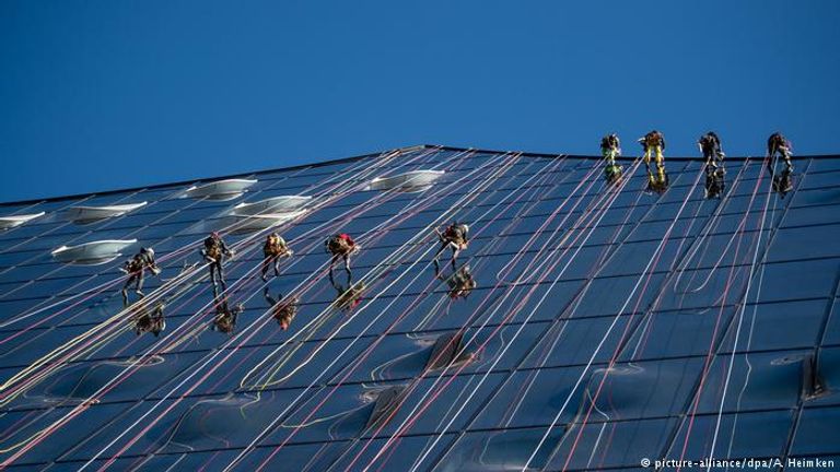 تنظيف مبنى فيلهارموني هامبورج