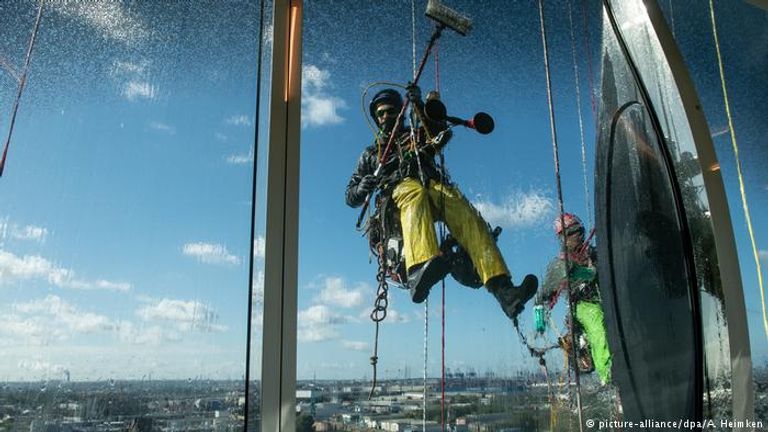 تنظيف مبنى فيلهارموني هامبورج