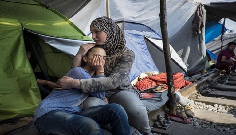 مخيمات اللاجئين باليونان غير آمنة للنساء - أرشيفية