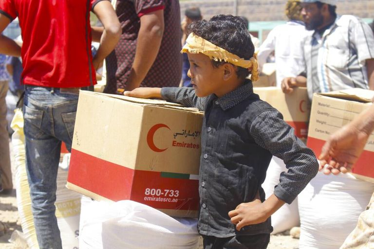 الهلال الأحمر الإماراتي يواصل حملة