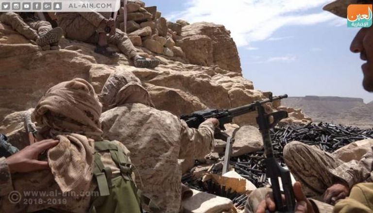 جانب من معارك الجيش اليمني في صعدة