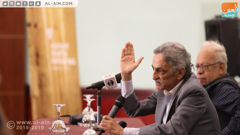 المخرج المصري أحمد يحيى خلال ندوة مهرجان الإسكندرية السينمائي