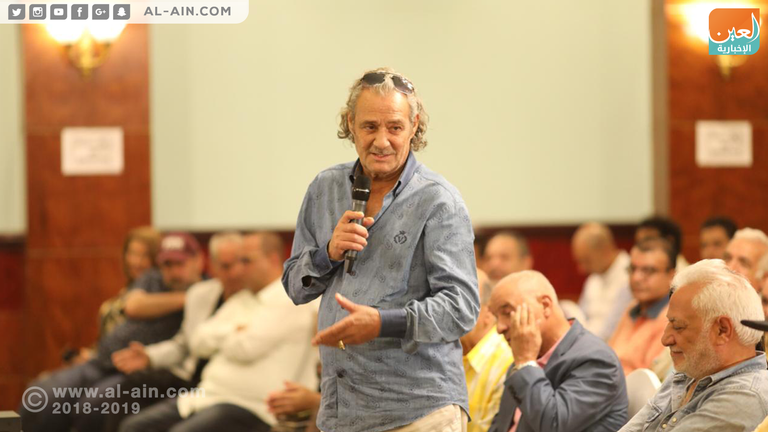 المخرج المصري أحمد يحيى خلال ندوة مهرجان الإسكندرية السينمائي