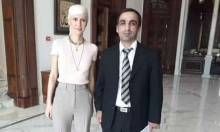 أسماء الأسد في أول ظهور لها بعد إصابتها بالسرطان