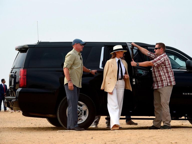 السيدة الأمريكية الأولى ميلانيا ترامب