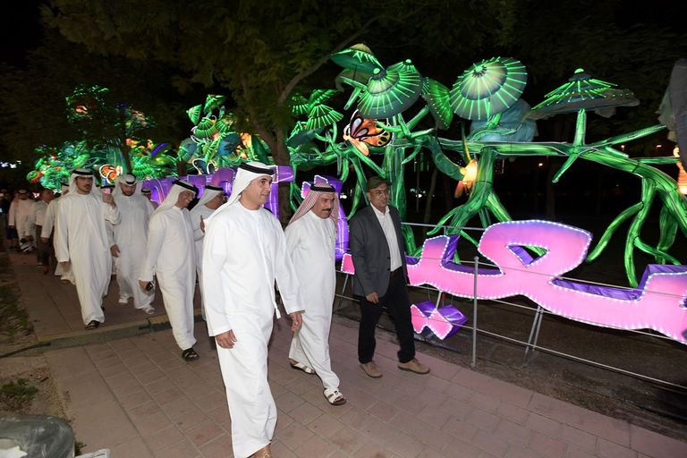 حديقة دبي المتوهجة بحلة جديدة في موسمها الرابع